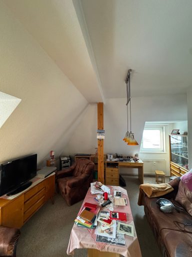 Entrümpelung Wohnung in Wernigerode vor Haushaltsauflösung Wohnzimmer